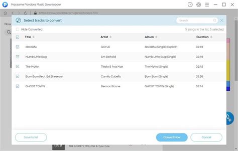 Macsome Pandora Music Downloader